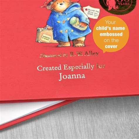 Paddington Bear T Personalised Classic Story Book Etsy Uk