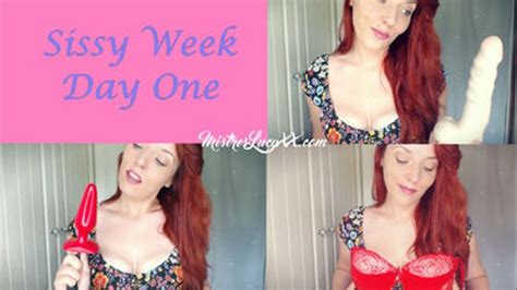 Sissy Week ~ Day One Vr Edition Mistresslucyxx Fetish Femdom