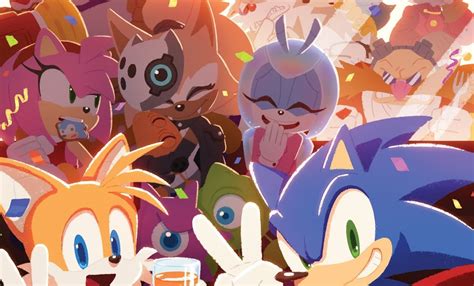 Hedgehogs Cant Swim Sonic The Hedgehog Idw Annual 2020