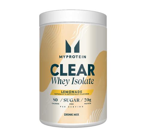 Mua Myprotein Clear Whey Isolate Protein Powder 11 Lb 20 Servings Lemonade 20g Protein Per