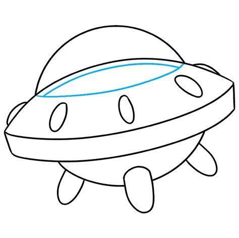 How To Draw A Spaceship Really Easy Drawing Tutorial