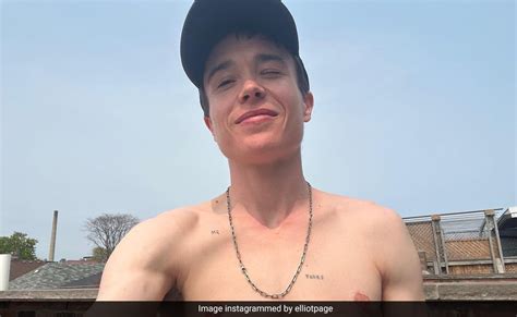 Actor Elliot Page Celebrates Trans Joy In New Post