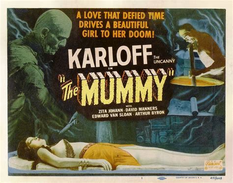 Lobby Card Version Of The Poster For The Mummy 1932 Horror Movie Posters Mummy Movie