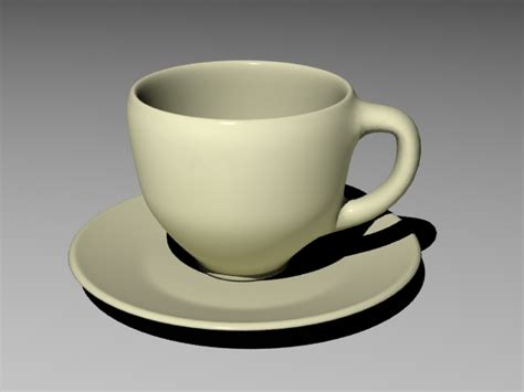 Tea cup - 3D Model - ShareCG