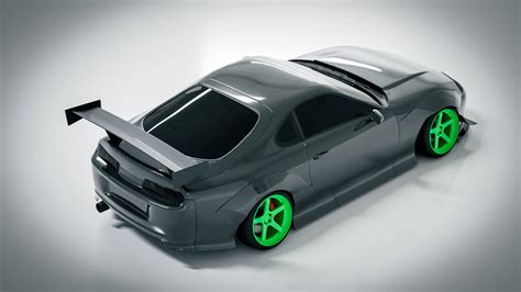 Toyota Supra MK4 Drift Tune - 3D Model by Naudaff3D