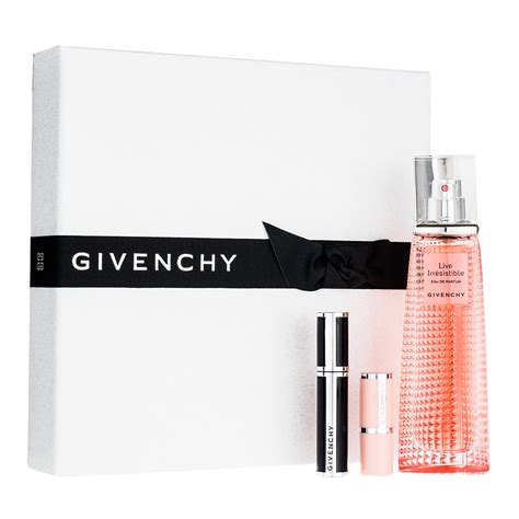 Givenchy Live Irresistible Eau De Parfum 50ml 3 Piece Gift Set