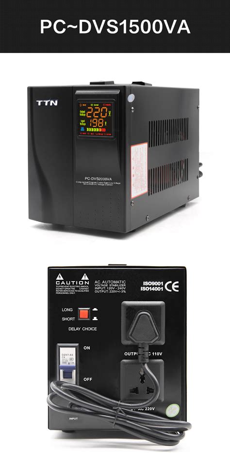 Ttn Voltage Stabilizer Servo Motor Control Ac Automatic Voltage