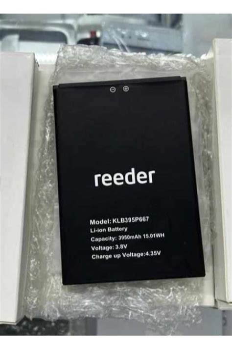 Reeder P13 Blue Max Lite 2022 Batarya Model Klb395p667 3950mah Fiyatı