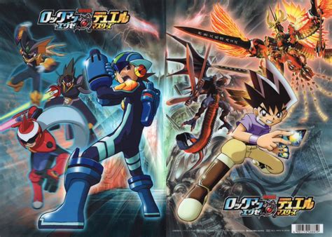 The Rockman Exe Zone On Twitter A Look At Artwork For The Rockman Exe