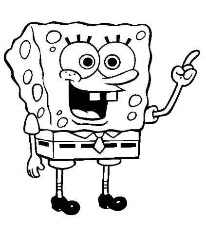 Spongebob Squarepants Coloring Pages / Sheets Printable, FREE!