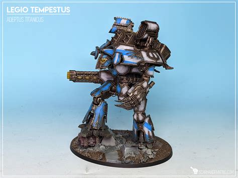 Adeptus Titanicus Legio Tempestus Scarhandpainting