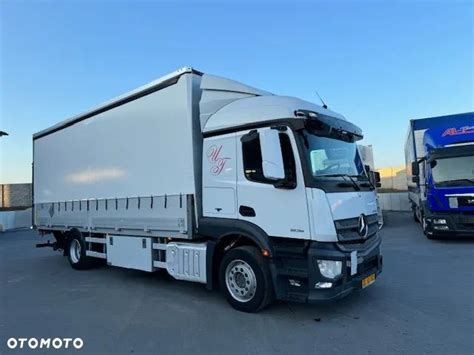 U Ywane Mercedes Benz Actros Firanka Palet Euro Super Stan