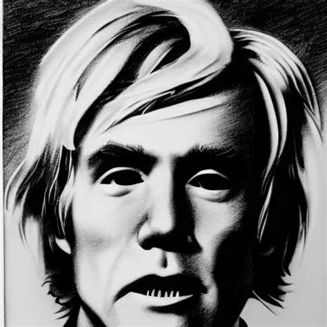 Pencil Illustration Of Andy Warhol Highly Detailed Stable Diffusion