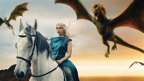 Khaleesi Dragons Wallpaper