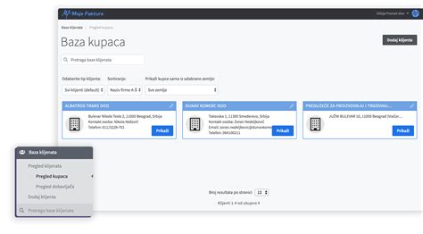 Upravljanje Kupcima Program Za Veleprodaju Moje Fakture