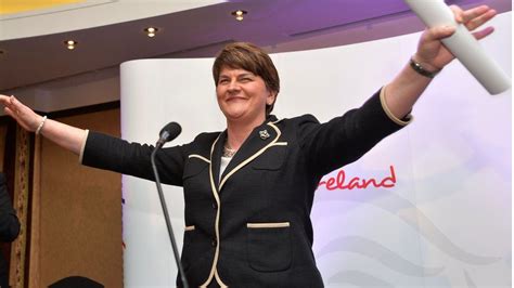 Arlene Foster Is First Woman Elected As Leader Of Dup Bbc News