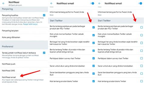 Cara Mudah Berhenti Menerima Notifikasi Email Masuk Dari Twitter