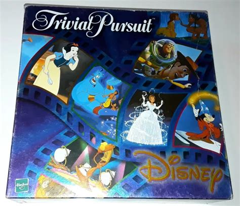 Disney Trivial Pursuit The Animated Picture Edition Hasbro Ages 6yrs