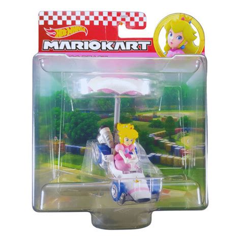 Hot Wheels Mario Kart Gliders Peach B Dasher Parasol Shopee Brasil