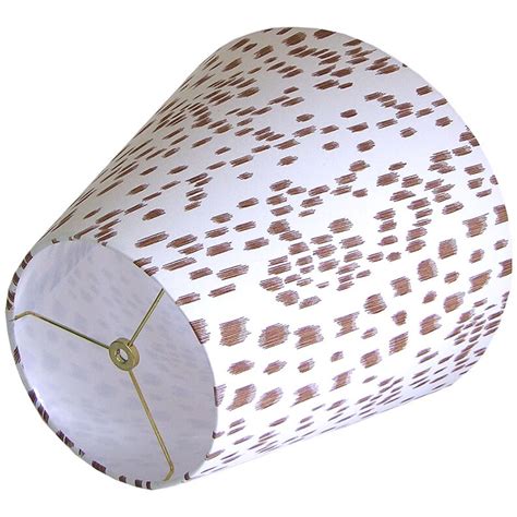 Tan And Brown Abstract Animal Print Lamp Shade Etsy