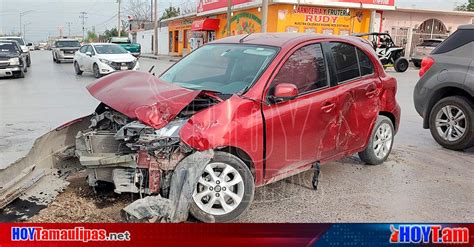 Hoy Tamaulipas Tamaulipas Accidente Deja Una Mujer Herida Y Tres