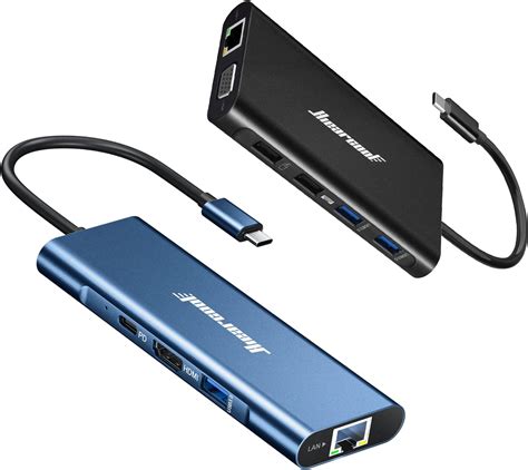 Amazon Hiearcool Usb C Hub Usb C Laptop Docking Station In