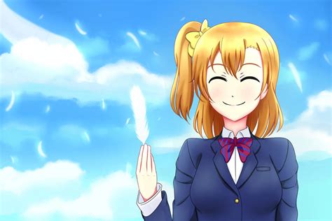 Happy Birthday Honoka Kosaka By Drazer15 On Deviantart