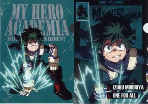 Clear File Midoriya Deku A4 Clear File 2 Pack Set My Hero Academia