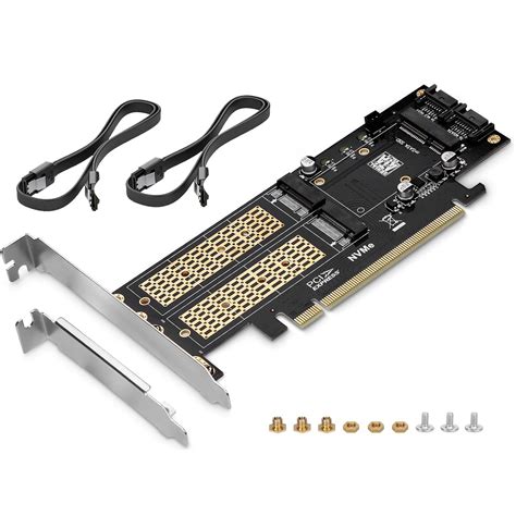 3 In 1 NGFF And MSATA SSD Adapter Card Electop M 2 NVME To PCIE M 2