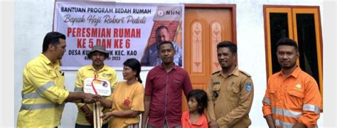 Program 1000 Rumah Haji Robert Peduli Di Resmikan Kembali Dua Unit