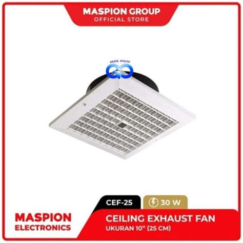 Jual Maspion Exhaust Ceiling Fan 10 Inch CEF 25 Kipas Hisap Plafon 30