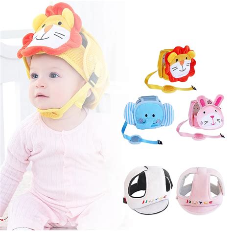 Baby Helmet Safety Protective Helmet For Babies Soft Cotton Toddler ...