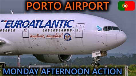 4K PLANE SPOTTING PORTO OPO LPPR 01 11 2021 YouTube