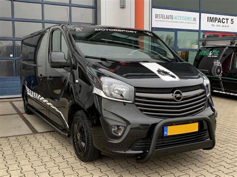 Opel Vivaro Zwarte Accessoires Bestelauto Accessoires