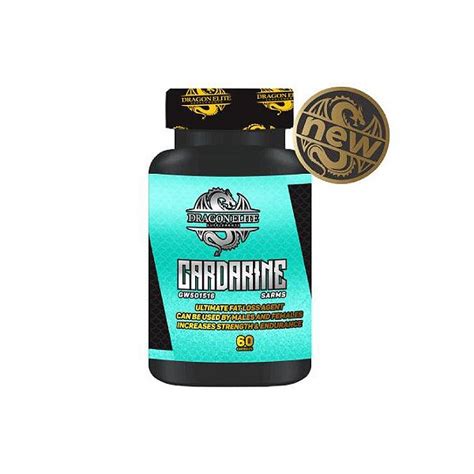 Cardarine Gw Mg C Psulas Dragon Elite Bh Suplementos