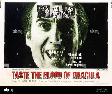 Original Film Title: TASTE THE BLOOD OF DRACULA. English Title: TASTE THE BLOOD OF DRACULA. Film ...