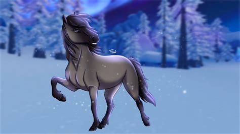 Icelandic Horse Fanart By Flufflewarrior44 On Deviantart