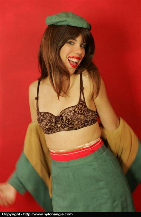 Mature And Lingerie Solo Girl Removes Her Uniform To Model In A Girdle And Nylons 0005 Porn