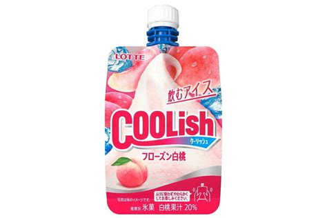 ロッテの新作アイス「クーリッシュ フローズン白桃」冷えた白桃を味わう飲むアイス Peachy ライブドアニュース