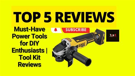 Must Have Power Tools For DIY Enthusiasts Tool Kit Reviews YouTube