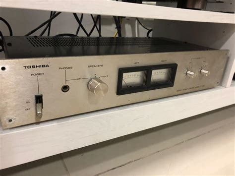 Vintage Toshiba Trio Made In Japan Sc Stereo Power Amplifier