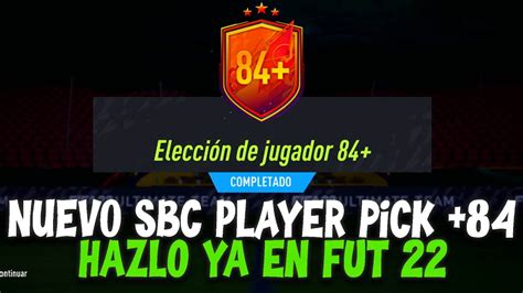 ABRO NUEVO SBC PLAYER PICK 84 ASEGURADO MERECE LA PENA En FIFA 22