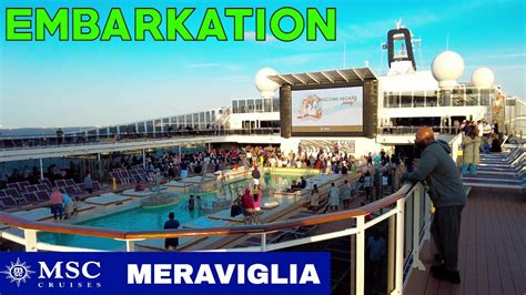 Msc Meraviglia Horizon Pool Oakland Travel Youtube