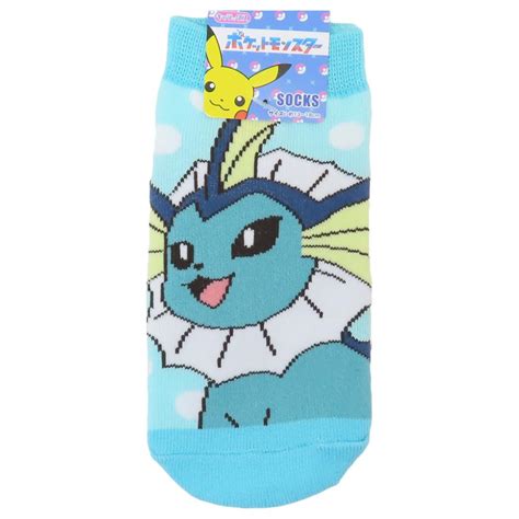 【楽天市場】ポケットモンスター 子供用靴下 キャラックス キッズソックス シャワーズ ドット ポケモン スモールプラネット 子ども