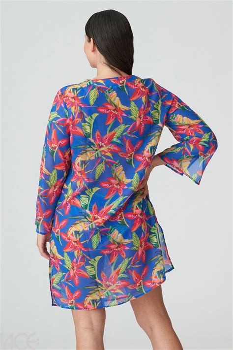PrimaDonna Swim Latakia Kaftan Tuniek TROPICAL RAINFOREST Lace Lingerie Nl