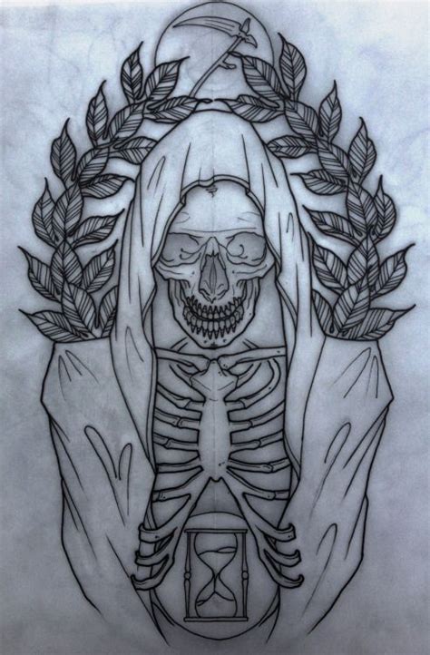 Besten Tattoo Skulls Totenk Pfe Bilder Auf Pinterest Totenk Pfe