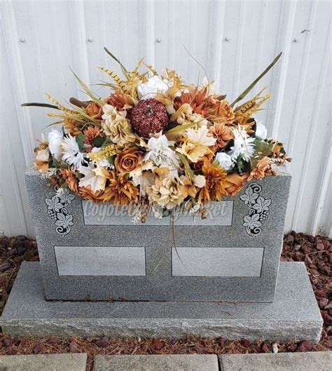 Grave Flowers Cemetery Flowers Diy Headstone Cemetery Headstones