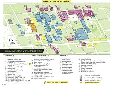 Virginia Wesleyan College Campus Map Map