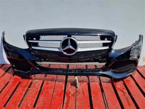 Mercedes C Class W Se Sport Front Bumper Complete Pre