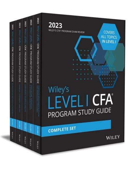 Wiley S Level I Cfa Program Study Guide Complete Set By Wiley